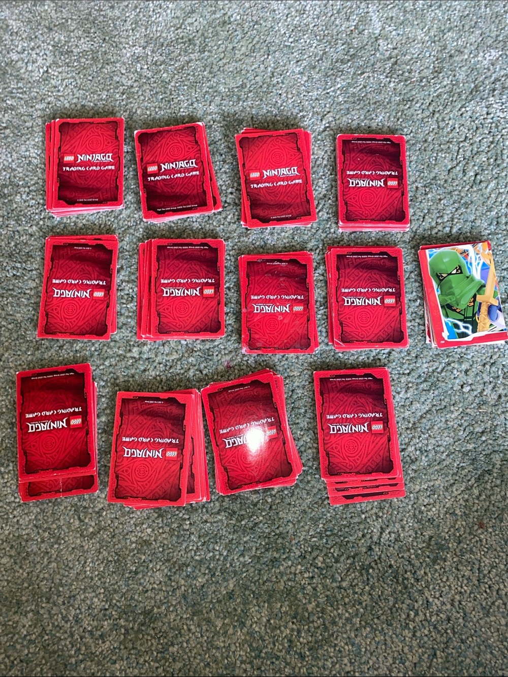 Lego Ninjago Cards- 132 Cards German / 2016 and up